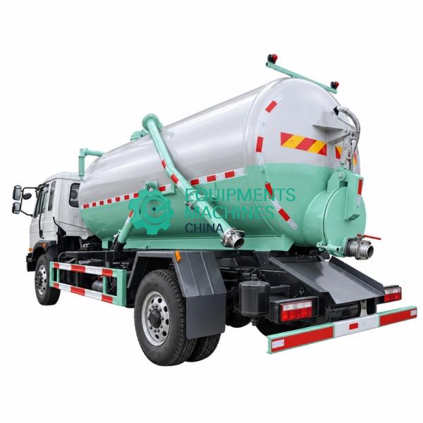 Construction 12000L Sewage Vacuum Suction Trucks