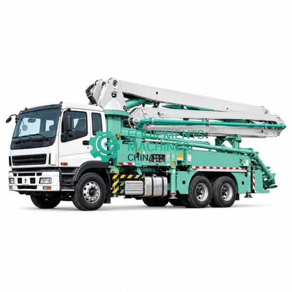 Construction 23-63m Truck-mounted Concrete Boom Pump Truck