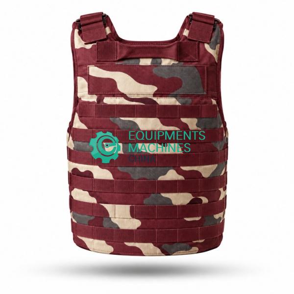 Army 28 Layers Tactical Ballistic Vest , Polyester Outer Lightweight Bullet Proof Vest