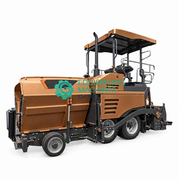 Construction 4.5m Wheeled Asphalt Pavers