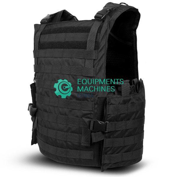 6.5kg Side Opening Military Grade Bulletproof Vest With Foam Padded Shoulder Straps