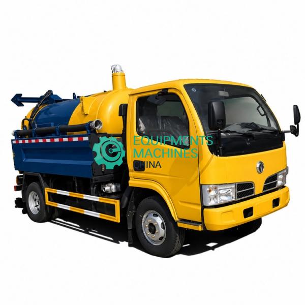 Construction 6000L Sewage Vacuum Suction Trucks