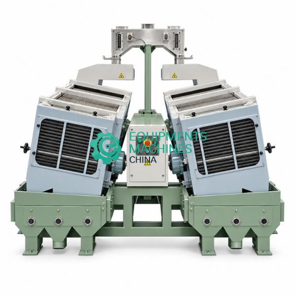 6t-12t Per Day Double Body Paddy Rice Separator Machine