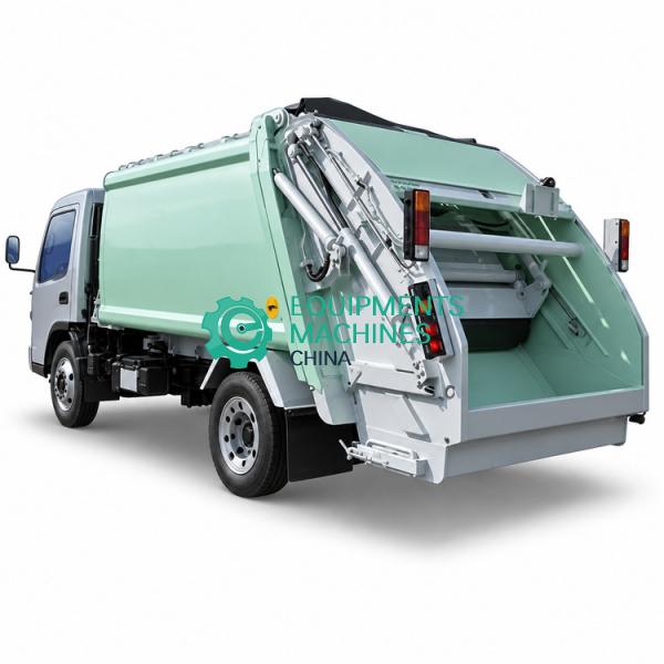 Construction 7m3 Garbage Compactor Trucks