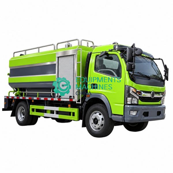 Construction 8000L Sewage Vacuum Suction Trucks
