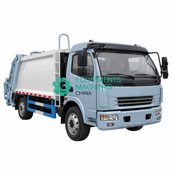 Construction 8m3 Garbage Compactor Trucks