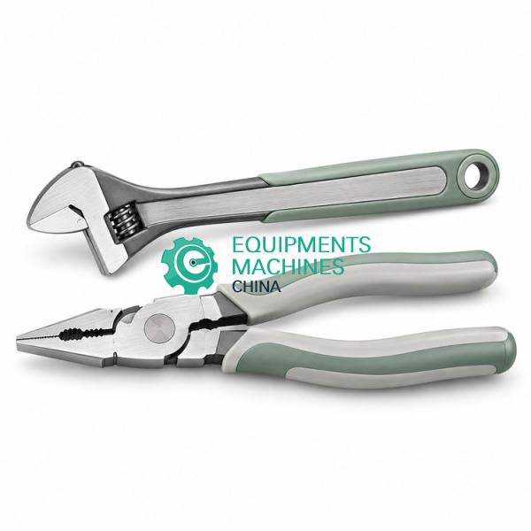 Adjustable Wrench and Pliers Set