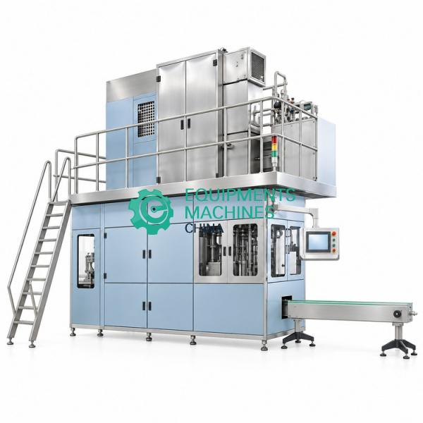 Food Aseptic Brick Carton Filling Machine for 500-1000ml