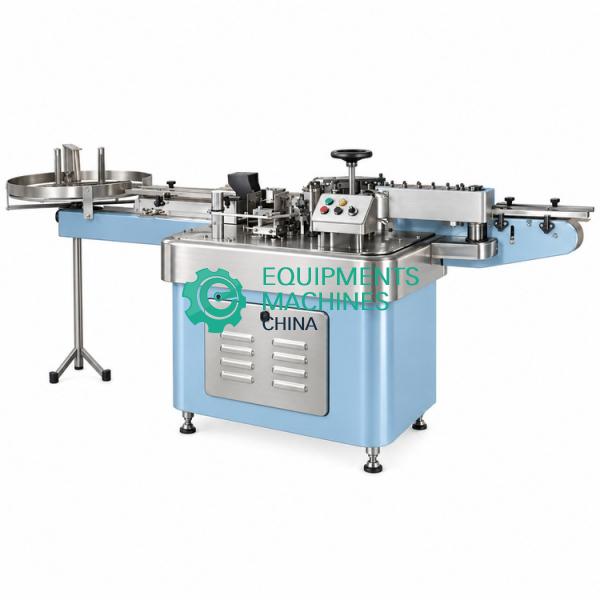 Food Automatic Ampoule Labeling Machine