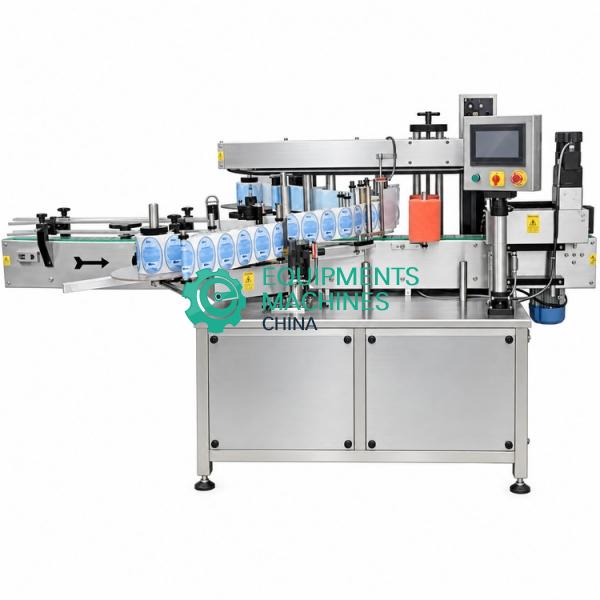 Food Automatic Double Side Sticker Labeling Machine