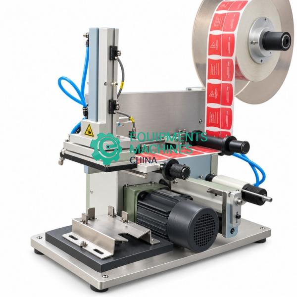 Food Automatic Plane and Plate Top Sticker Labeling Machine