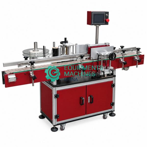 Food Automatic Vertical Sticker Labeling Machine