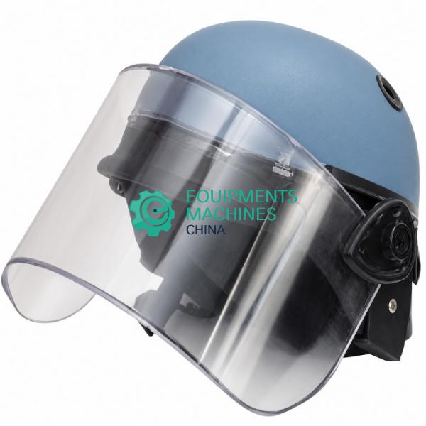 Army Black Abs Helmet with Visor