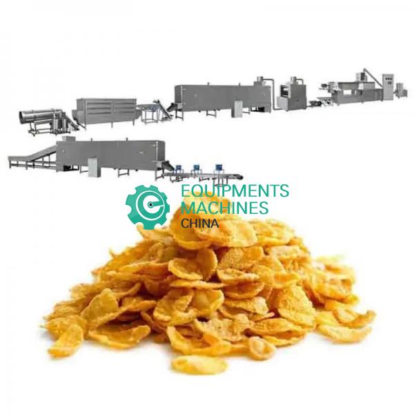 Breakfast Corn Flakes Cereal Production Line