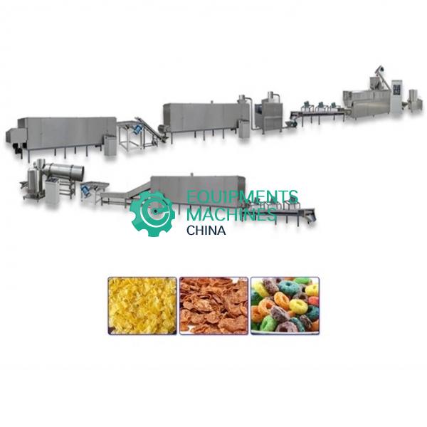 Corn Flakes Cereal Processing Line