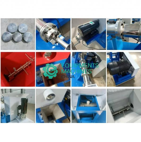 Diesel Engine Fish Feed Extruder Machine