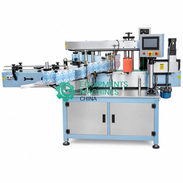 Food Double Sided Hand Sanitizer Bottle Labeling Machine