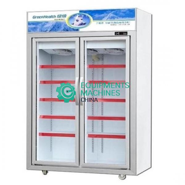 Glass Door Upright Freezer Drinks Display Fridge