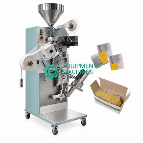 High Speed Tea Bag Packing Machine with Box Device System