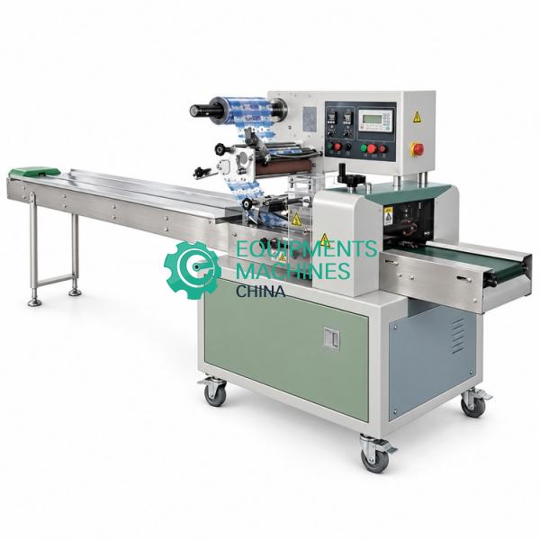 Food Horizontal Flow Pillow Packaging Machine