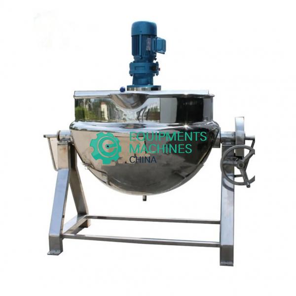 Jacketed Kettle Powered by Steam or Electricity