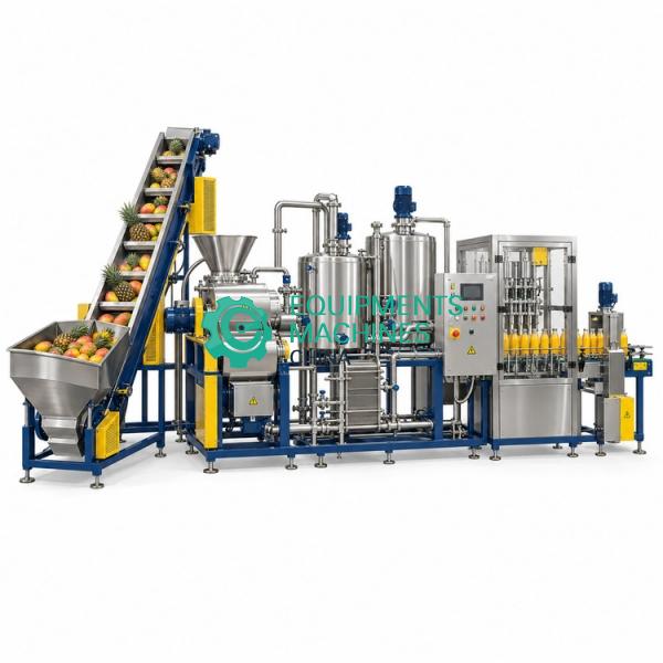 Food Mango Pineapple Juice Processing Plant