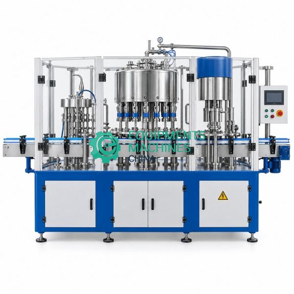 Food Normal Presure Filling Machine 3-In-1 Unit