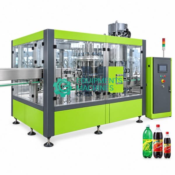 Food Normal Presure Hot Filling Machine 3-In-1 Unit