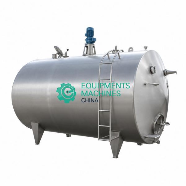 Food Outdoor Milk Storage Tank
