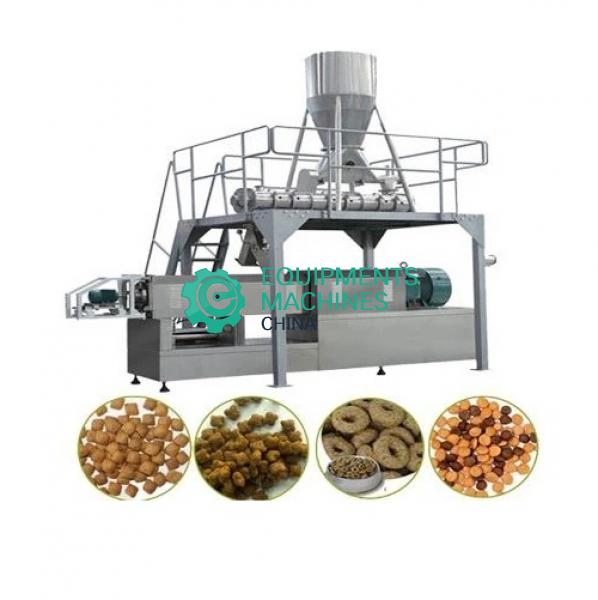 Pet Food Extruder Dry Dog Food Plant Fish Feed Pellet Making Machines
