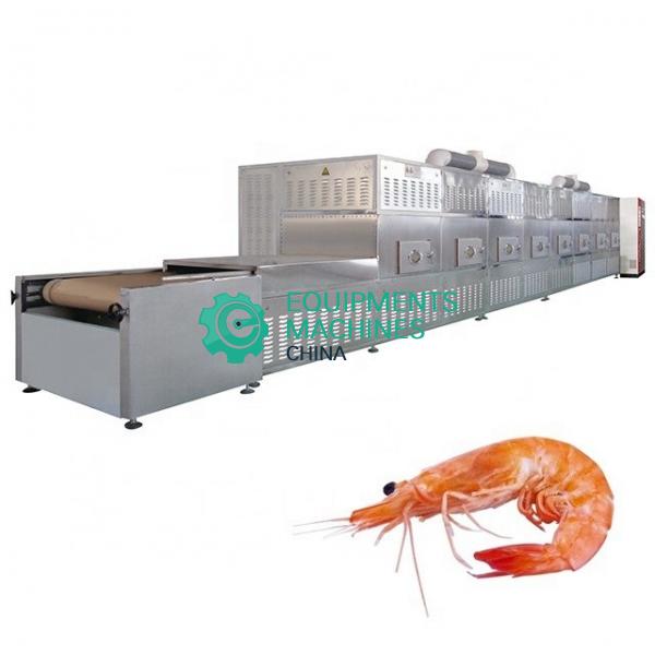 Seafood Microwave Drying Equipment Microwave Fish Drying And Sterilization Machine