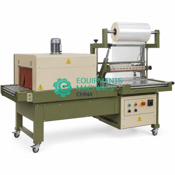 Food Semi Automatic Bottle Shrink Wrapping Machine