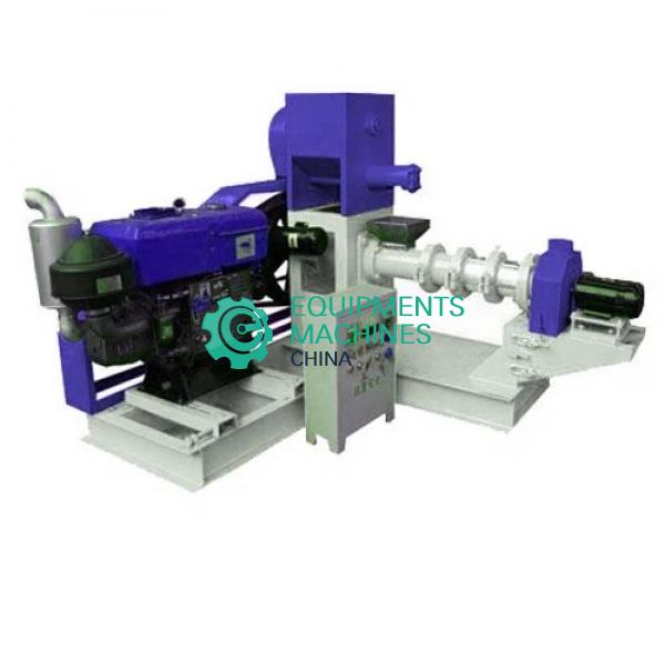 Single Screw Fish Food Machine