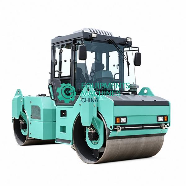 Construction Tandem Drum Full Hydraulic Driven 10 Ton Vibratory Road Roller