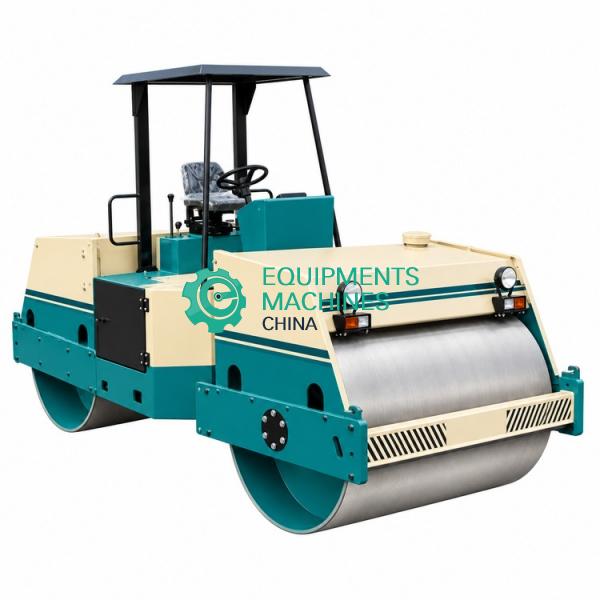 Construction Tandem Drum Full Hydraulic Driven 12 Ton Vibratory Road Roller