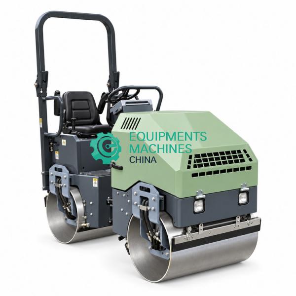 Construction Tandem Drum Full Hydraulic Driven 3 Ton Vibratory Road Roller