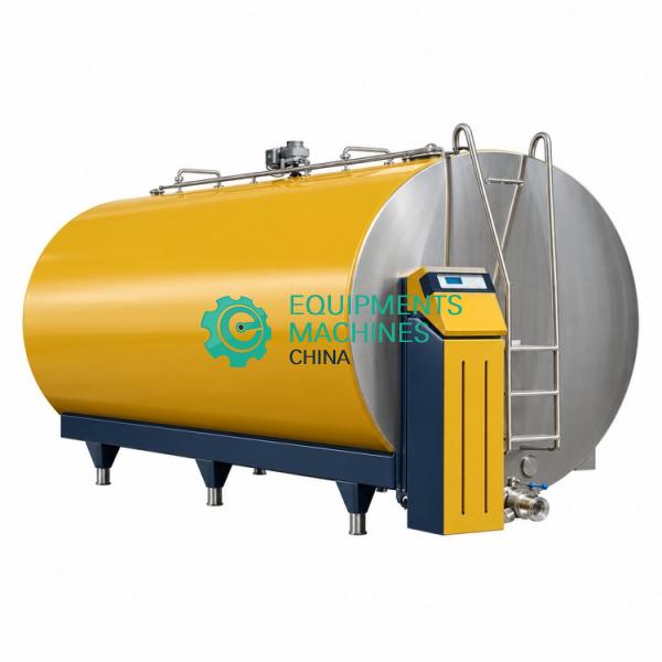 Food Vertical Cooling Milk Storage Tank