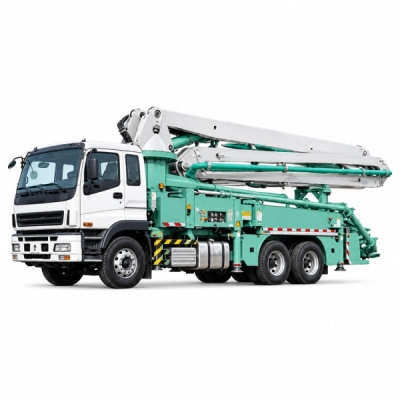 Construction 23-63m Truck-mounted Concrete Boom Pump Truck
