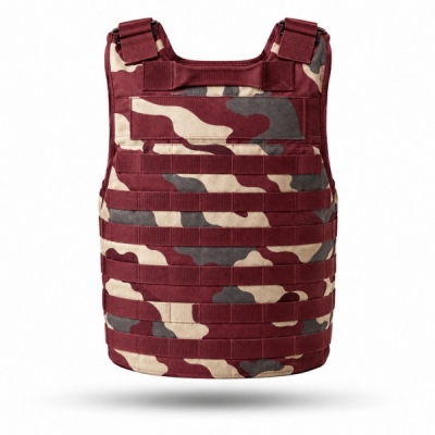 Army 28 Layers Tactical Ballistic Vest , Polyester Outer Lightweight Bullet Proof Vest