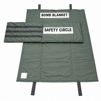 Army Bomb Suppression Blanket and Safety Circle