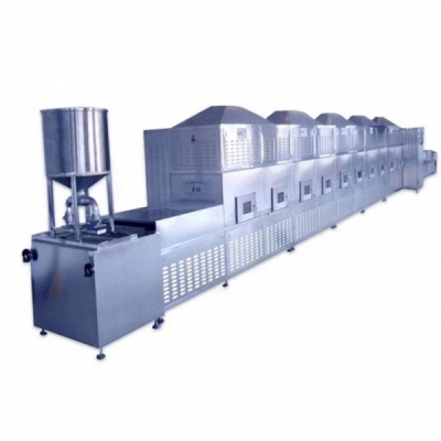 Continuous Working Insects Dryer Tunnel Microwave Drying Machin