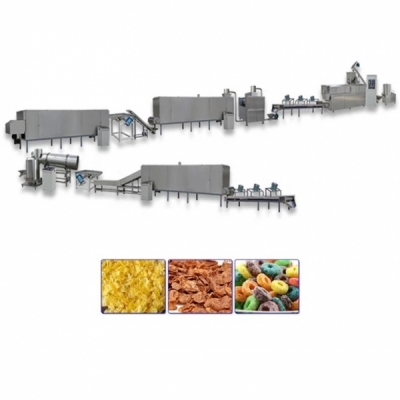 Corn Flakes Cereal Processing Line