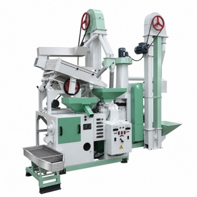 Fine White Rice Processing Combine Rice Mill