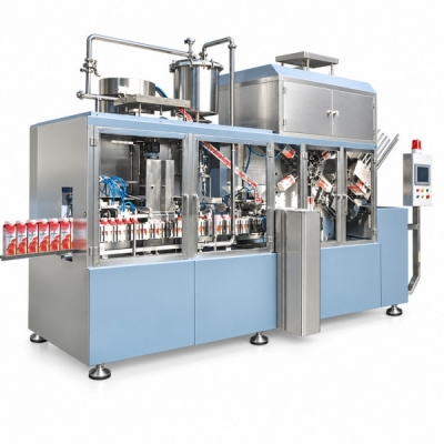 Food Gable Top Carton Filling Machine