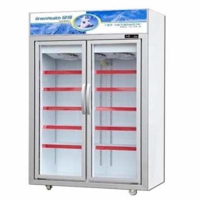 Glass Door Upright Freezer Drinks Display Fridge