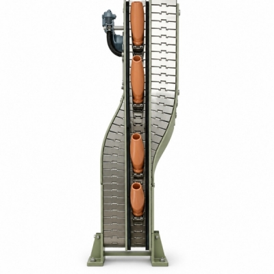 Food Inclined Slat Conveyor