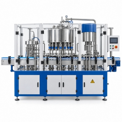 Food Normal Presure Filling Machine 3-In-1 Unit