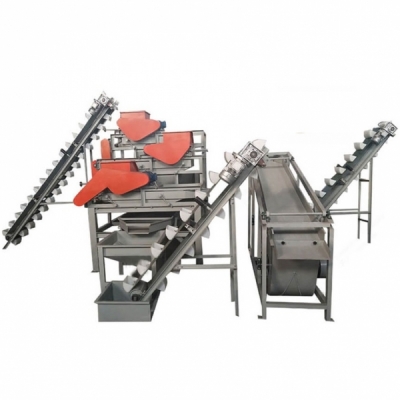 Nuts Breaking and Shelling Plant