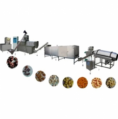 Puffed Rice Corn Snack Food Extruder