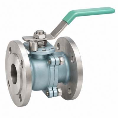 Food There-Way Ball Valve with Threaded Connection